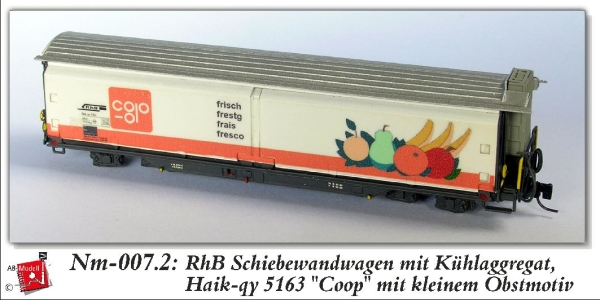 nm Ch RhB Schiebewandwagen 5163  2A Eo.   Coop