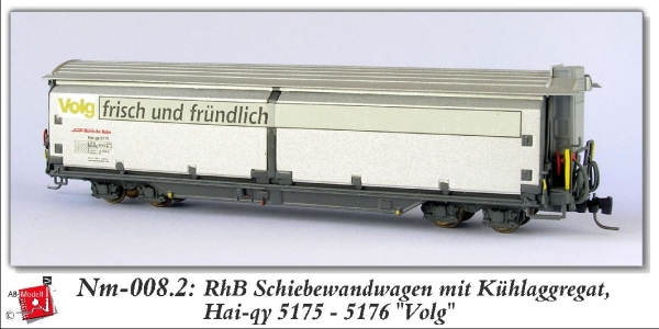 nm Ch RhB Schiebewandwagen 5175 Volg