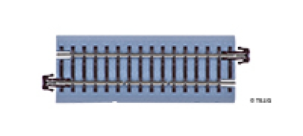 H0m Bettungsschaltgleis 83 mm