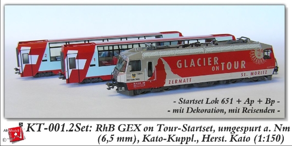 n 1 150 Ch Pri Glacier Express nm 6,5mm Kato Kupplung