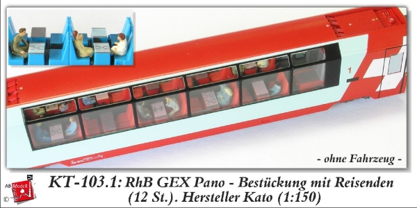 n 1 150 Bestückung Ch Pri Barwagen Figur  Kato GEX