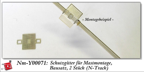 nm BS Schutzgitter zur Mastmontagen 2x