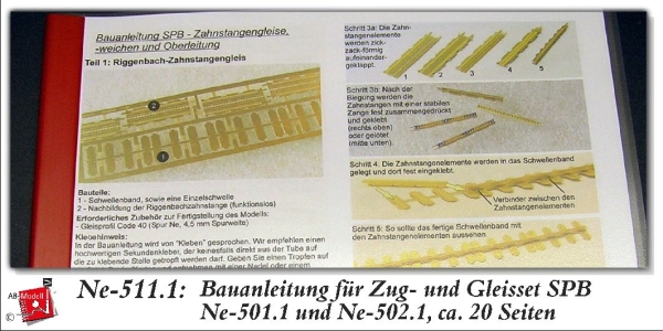 ne Bauanleitung Ne 501.x  und Ne 502.x gebunden als PDF