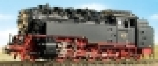 H0e Bahnausstattung D DR DRG DRB HSB BS MS WM Dampflokomotive BR 99.221- 99.223, Ep.III, Motor Mashima,