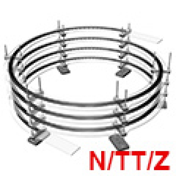 Z Gleiswendel einfach Radius 298,5 3,5x