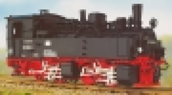 H0m D HSB BS Dampflokomotive BR 99 5901,  Mabuchi Motor, Druckluftbremse