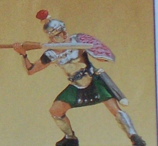 1: 25 Figur Römer mit Speer