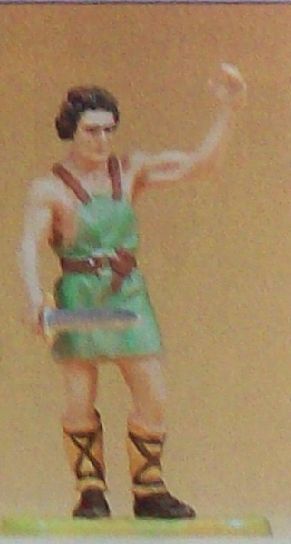 1: 25 Figur Normanne mit Schwert