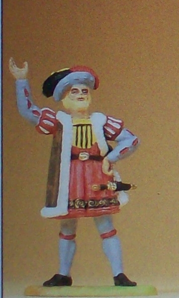 1: 25 Figur Stückmeister