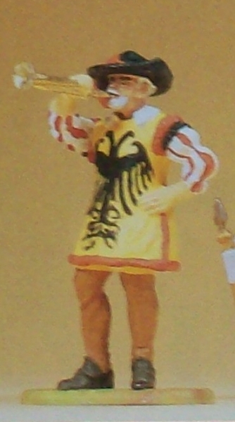 1: 25 Figur Fanfarenbläser