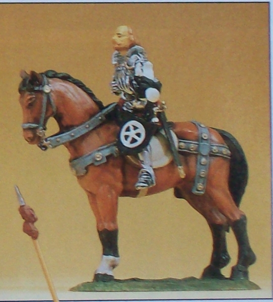 1: 25 Figur Götz von Berlicxhingen zu Pferd