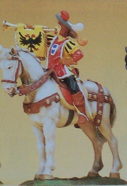 1: 25 Figur Fanfarenbläser zu Pferd etc....................................................................................................................................................................................
