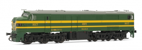 H0 E RENFE Diesellokomotive Reihe 316,  6A, Ep.IV,   grün
