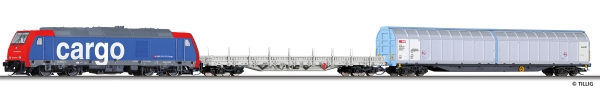 TT CH SBB Güterzug-Einsteigerset Ep.VI Bettungsgleis Ep.VI, etc.........................................................................................