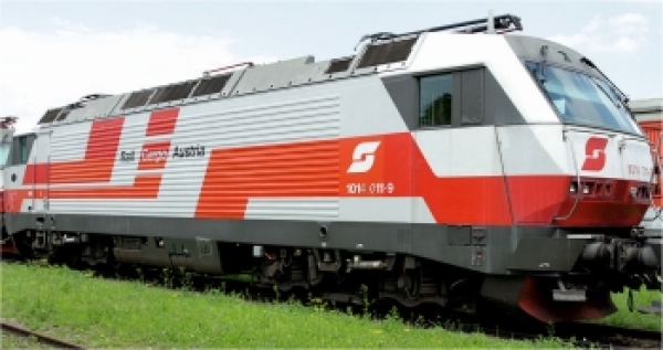 N A ÖBB Elektrolokomotive BR1014 IV V rot weiß, "  Rail Cargo Austria "