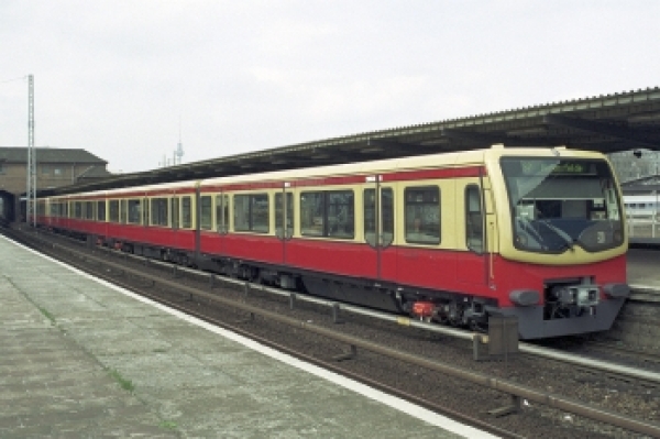 N D BVG Triebzug BR 481, S Bahn Berlin, 4teilg., Halbzug
