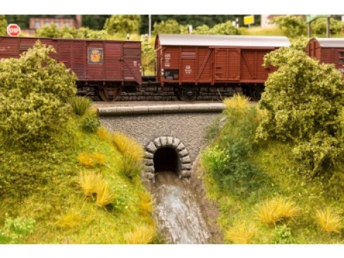 H0 Geländegestaltung Wasserdurchlass Tunnel, etc.......................