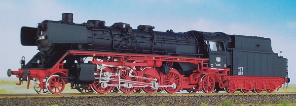 H0 D DB BS MS WM NS Dampflokomotive BR 41, Neubaukessel Öl, Tender 2´2 T34,  Witte- Windleitbleche,  RP 25 Räder,