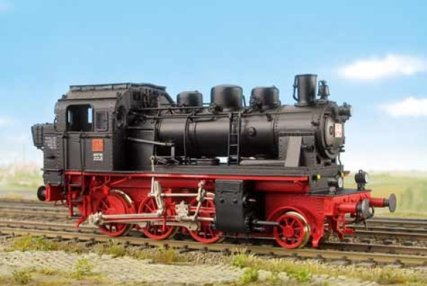H0 D PRI BS MS WM NS Dampflokomotive ELNA Typ 2- 1C, Ep.III,  RP 25 Räder