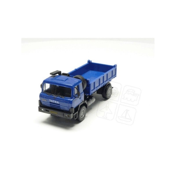 H0 LKW  Tatra 815, 4x 4,  2A, Kipper, blau- blau