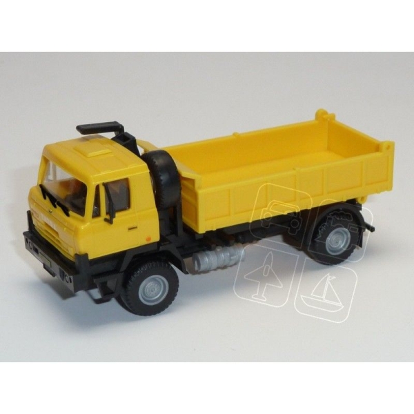 H0 LKW  Tatra 815, 4x 4,  2A, Kipper gelb- gelb