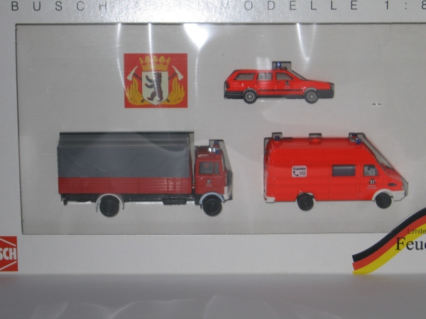 H0 Feuerwehr- Set  Berlin lim.1733