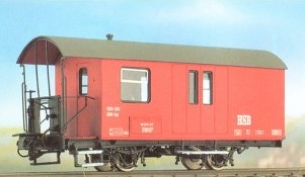 H0m Bahnausstattung D HSB PRI BS MS Gepäckwagen, 2A, Ep.III- VI,