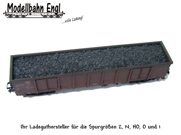 H0 Ausstattung Schieferladung 3   165x 30mm