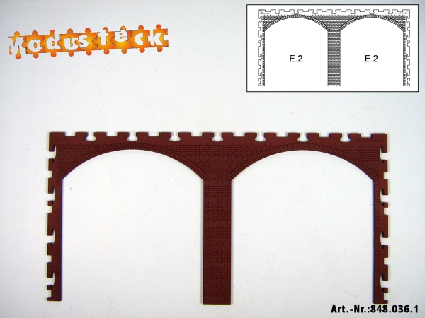 0 Gebäude Kreuz- Blockverband Element 4   120x 240