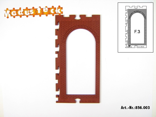 0 Gebäude Relief Element 3 60x  120mm