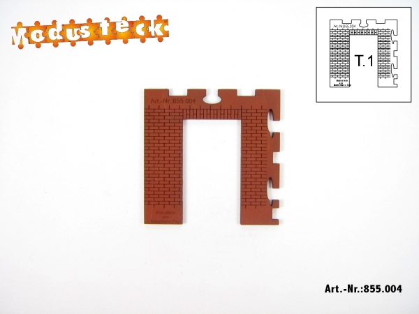 0 Gebäude Relief Element 1  60x  60mm