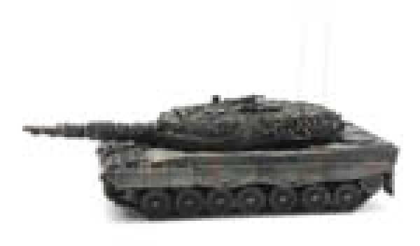 H0 mili BRD BW Panzer Leopard 2A4 Fleckentarnung gefechtsklar, etc........................