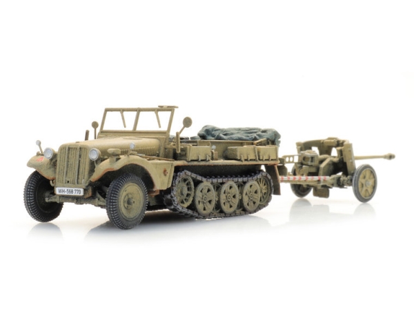 H0 mili D DW Sonder- Kfz.10 + PAK 38, Afrika, etc............................................................................................................