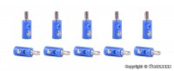 elektro Artikel Querlochstecker 10x, blau, etc..............................................................................................