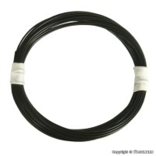 elektro Spezialkabel Litze 0.03mm², 5m, schwarz, AG= 0,6mm, etc...................................................................................