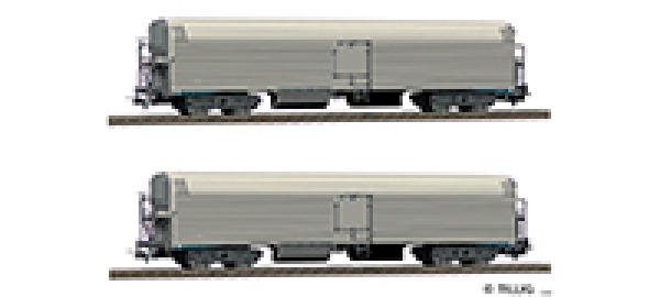 H0 D DR Güterwagen-Set 2-tlg. 8A Ep.IV Maschinenkühlwagen, etc..................................................................................