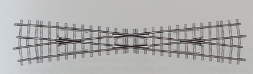 H0m Gleismaterial Kreuzung 220mm, 12°, etc.......................................................................................................................