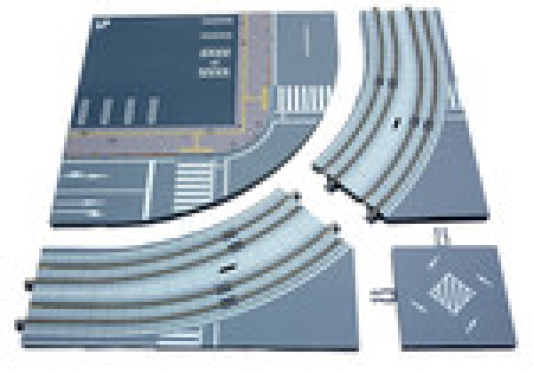 N Straßenbahn Kato ( 41 100 ) Viertelkreis innen Straßenplatte, etc.........