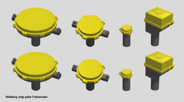TT Bahnausstattung Kreisverteiler & Gleisanschlusskästen gelb, 8x,  etc................................................................................
