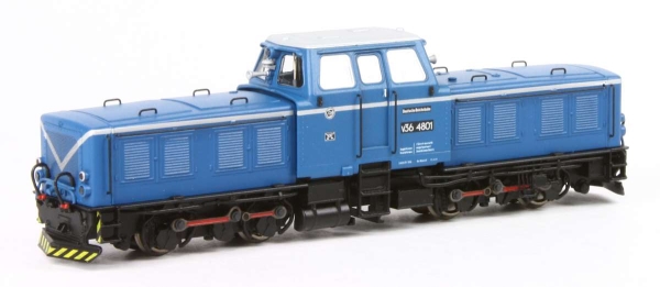 H0e D DR  Diesellokomotive V 36 4801, 4A, Ep.III, blau, etc....................................................................