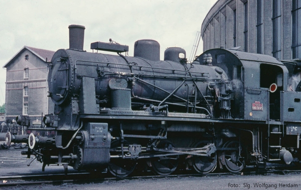 H0 F SNCF Dampflokomotive BR040-T Ep.III