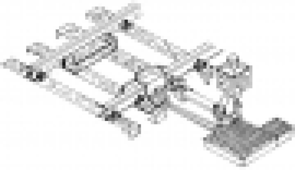 H0 Bahnausstattung BS MS  Gleissperre beleuchtet, LED,  Antrieb Code 100,