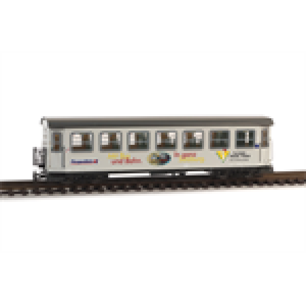 H0e Bahnfahrzeuge A ÖBB Prinzgauer Lokalbahn Personenwagen, B4ip/ s, 3244- 6, Schmalspurbahn, 4A, Ep.6, hellgrau, Drehgestell 1912, etc..........................