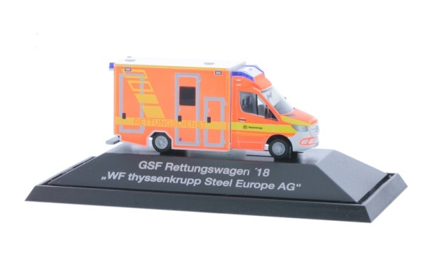 H0 D Werksfeuerwehr Thyssenkrupp Steel Europa AG, 2A, etc..........................