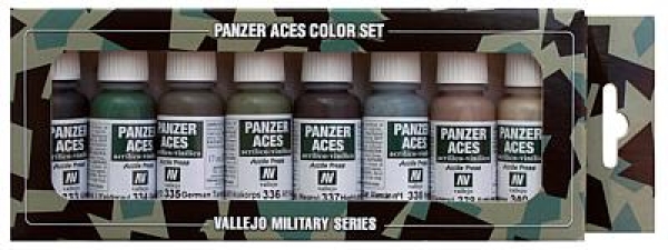 H0-N mili Farb-Set Panzer-Uniformen III