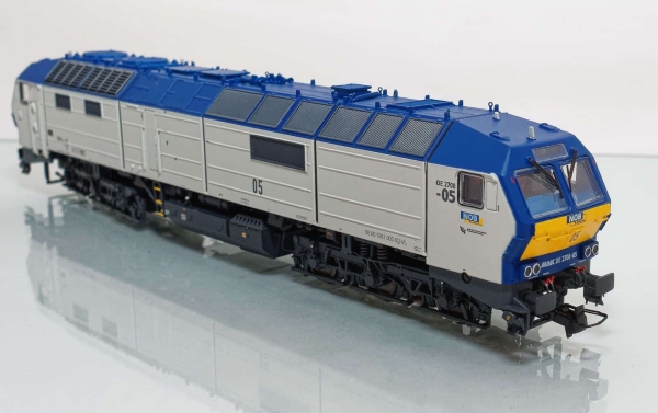 H0 D NOB Diesellokomotive DE2700- 05, 6A, Ep.V- VI, R2, Lichtwechsel weiß/ rot, etc...............