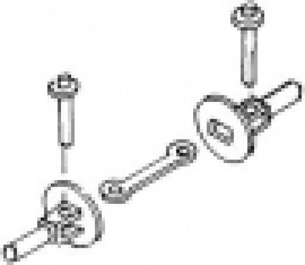 H0 Zurüstteil BS MS Schmalspur- Trichterkupplungen mit Haken, runde Ausführung, St.2x