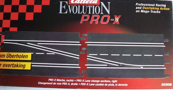 car Pro-X Weiche rechts Evolution