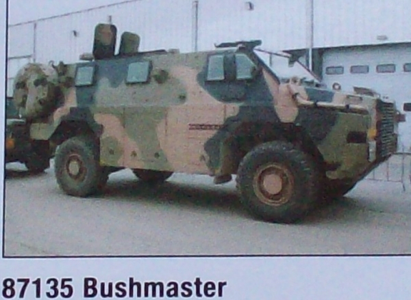 H0 mili NL Geschütztes Infantriefahrzeug,  Bushmaster, MRAP, Minengeschützes Fahrzeug, etc......................................................................................................................................................