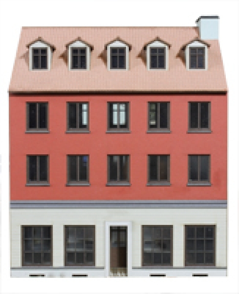 H0 Gebäude BS Stadthaus Kleinstadt ,  145x 110x 135mm, etc..............................................................
